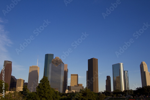 Houston Skyline from Buffalo Bayou Park © Christopher