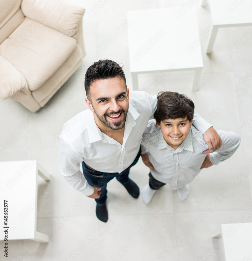 Fototapeta premium Father and son