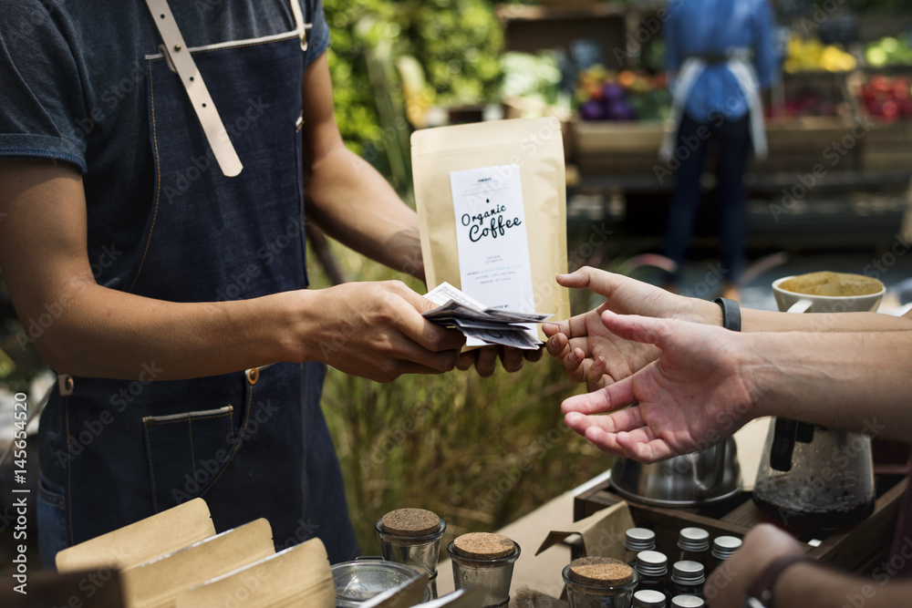 Ταπετσαρία People at healthy local food festive
