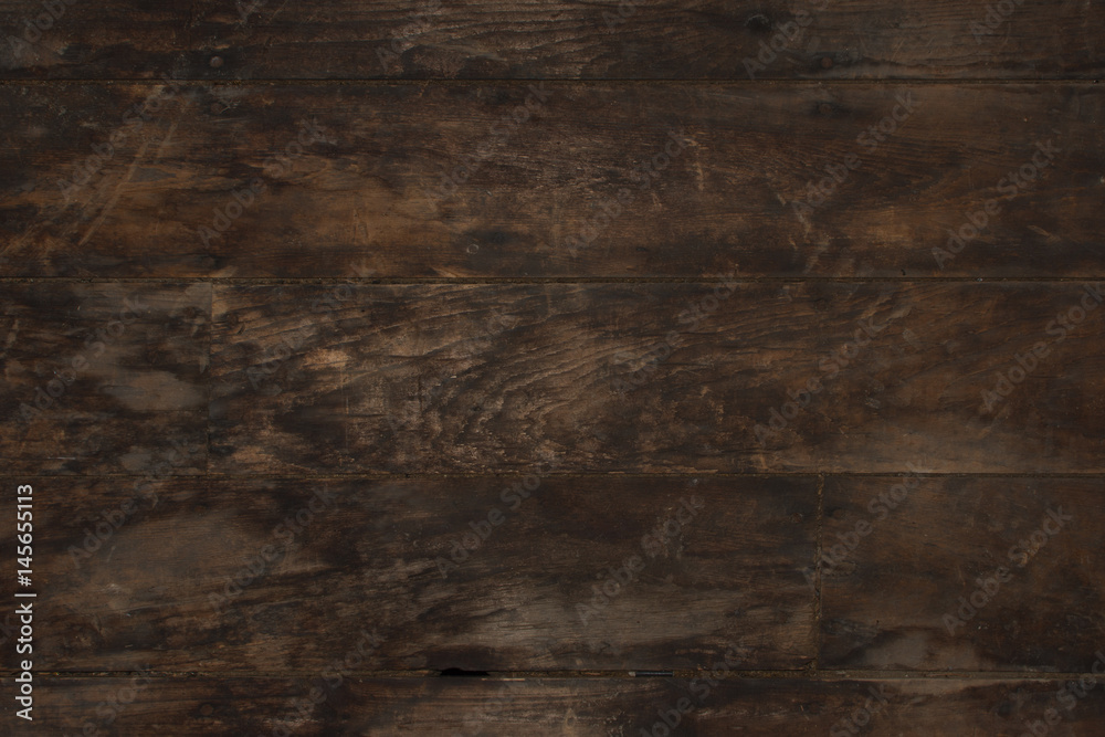 Fototapeta premium Dark Barnwood Flooring
