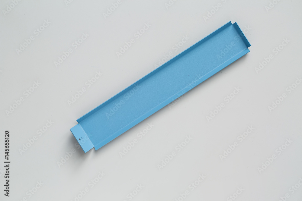 Stylish blue metal support Stylish blue metal support