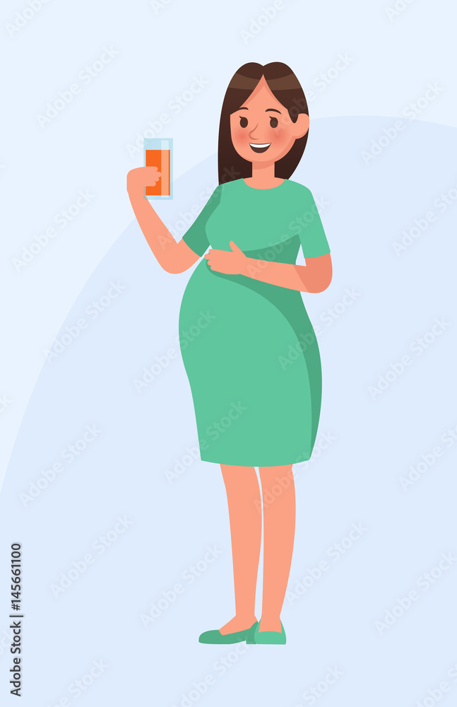 pregnant woman character vector design no8 pregnant woman character vector design no8