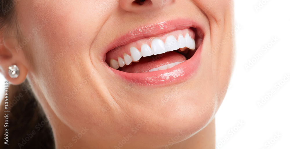 Obraz premium Beautiful woman smile.