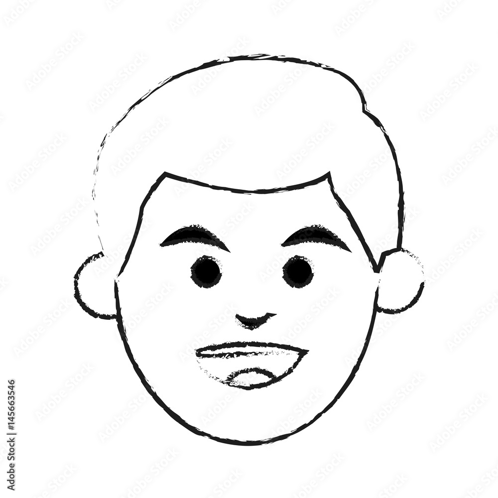 happy smiling man icon image vector illustration design happy smiling man icon image vector illustration design
