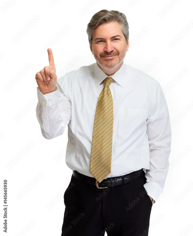 Happy businessman. Happy businessman.