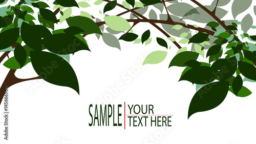 Vector Nature background design