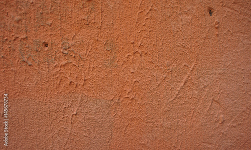Background Texture of Terracotta Plaster