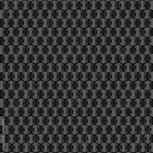 Vector abstract carbon fiber circle material texture