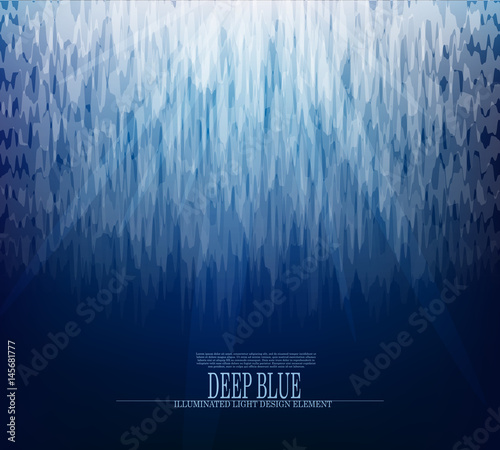 Vector abstract glacier underwater background design