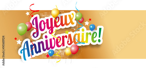 Joyeux anniversaire !