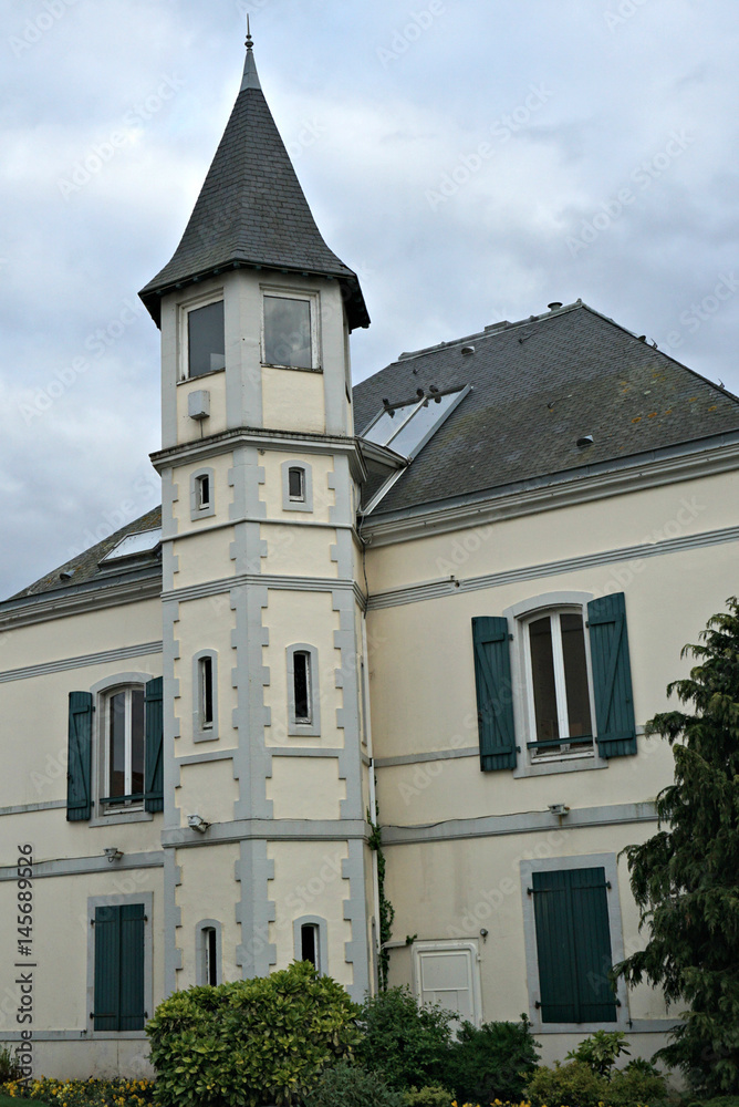 Fototapeta premium House with tower