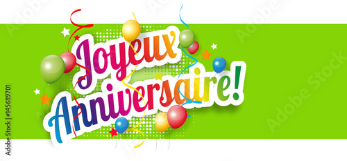 Joyeux anniversaire !