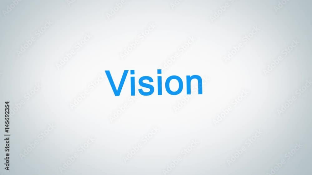 4K. A Looping Blue Text Motion Business keyword to success with white Background 4K. A Looping Blue Text Motion Business keyword to success with white Background