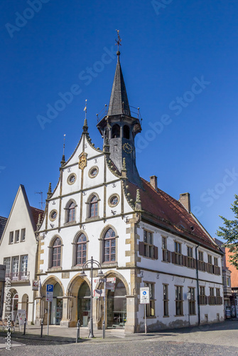Historical town hall in the center of Steinfurt