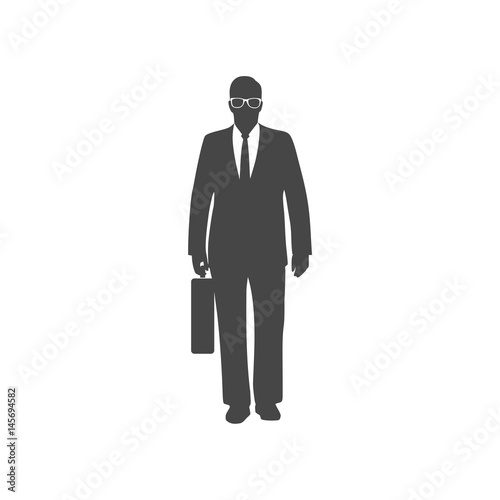 Businessman icon - Illustration