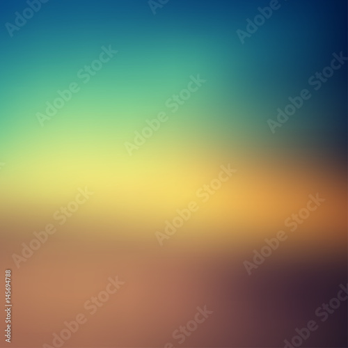 Blur abstract background. Colorful blurred background. Can be used for sunrise or sunset concept background.
