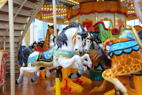 Colorful carousel