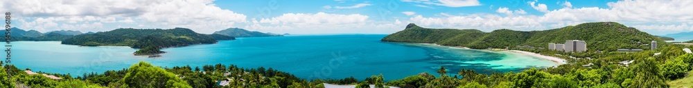 panoramic view of Hamilton Island Resort Queensland Australia