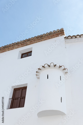 Details of Guadalest village in the province of Alicante, Spain