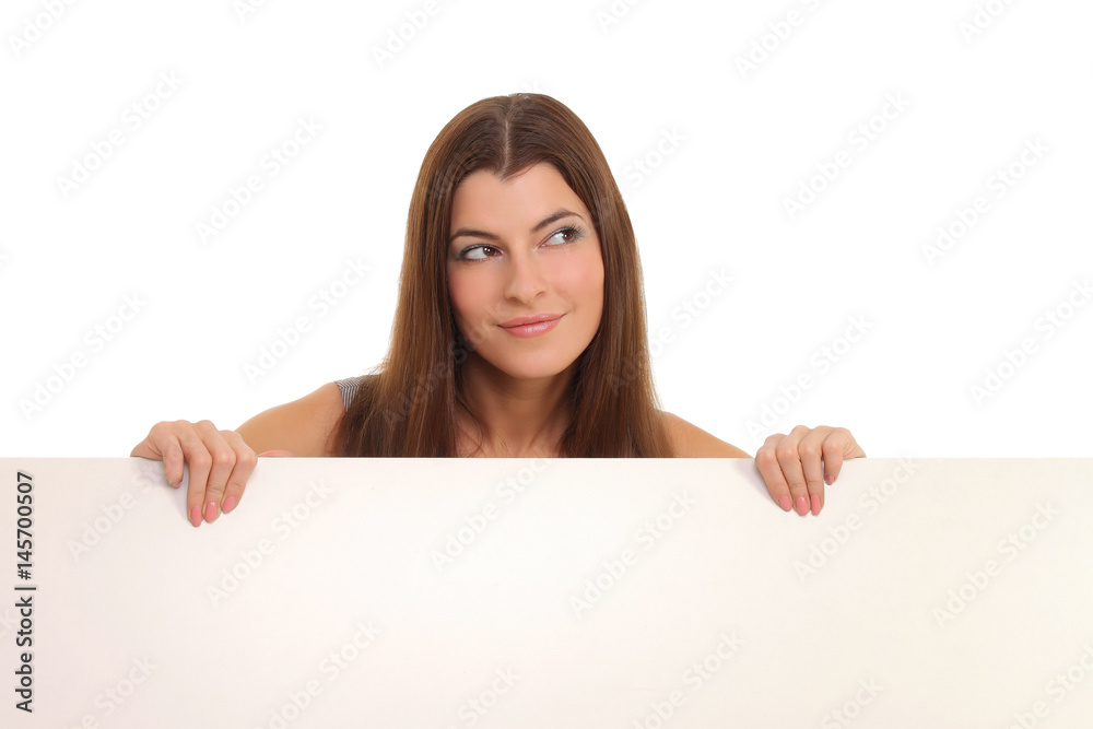 Portrait of beautiful young smiling woman Portrait of beautiful young smiling woman