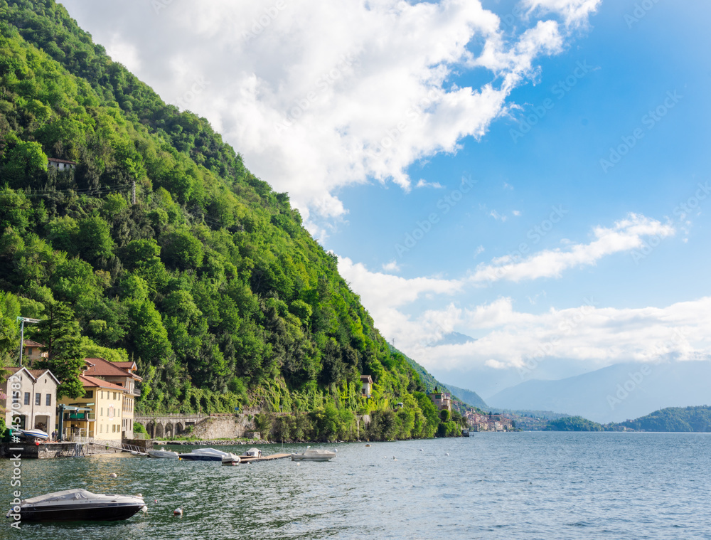 View of lake Como