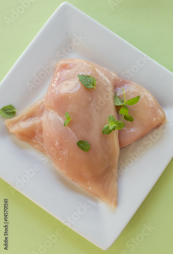 chicken fillet close up ready to cook