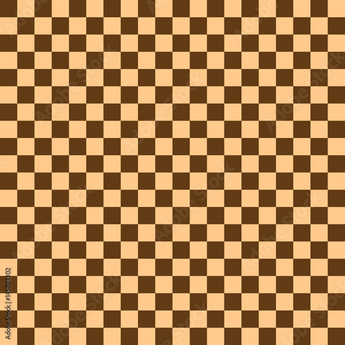 Seamless vector pattern with squares. Simple checkered graphic design. drawn background with little decorative elements. Print for wrapping, web backgrounds, fabric, decor, surface