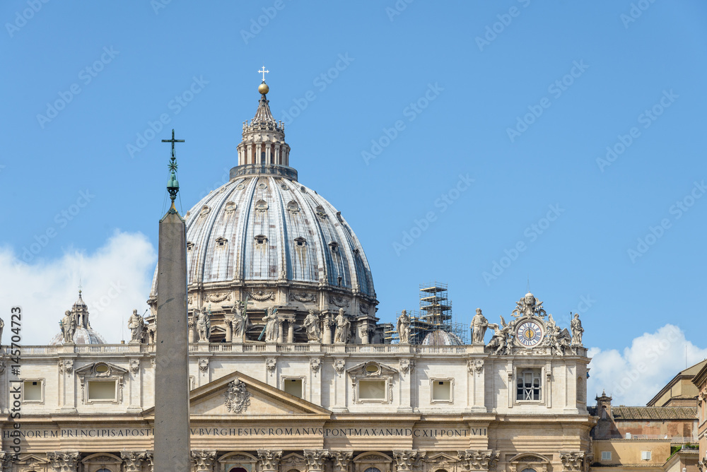 saint peter cathedral in Rome, Italy