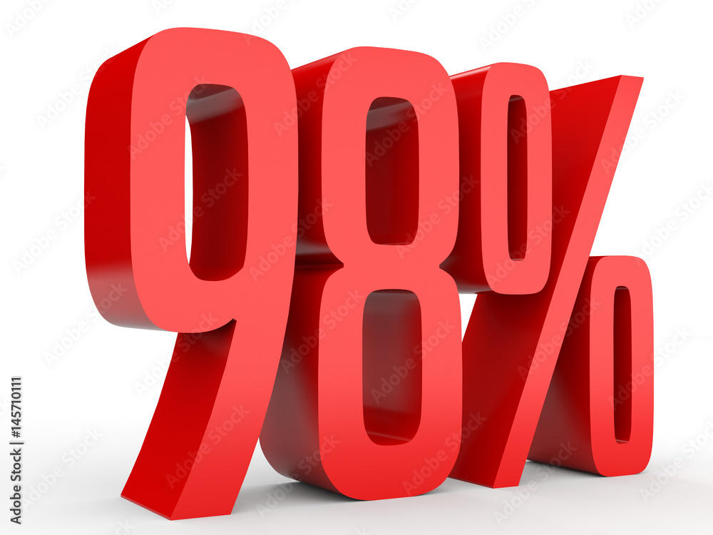 Ninety eight percent off. Discount 98 %. Ninety eight percent off. Discount 98 %.