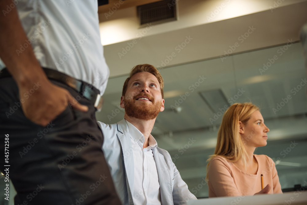 Fototapeta premium Idea people in action