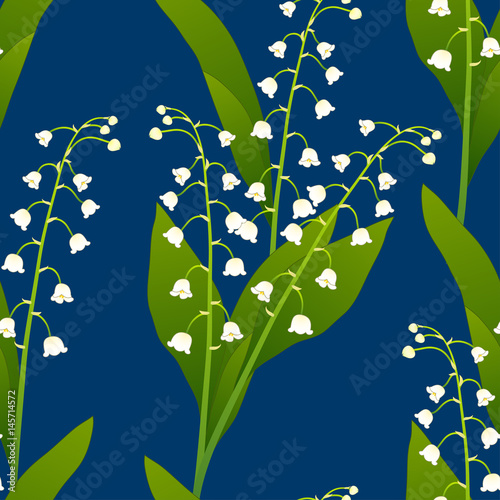 White Lily of the Valley on...