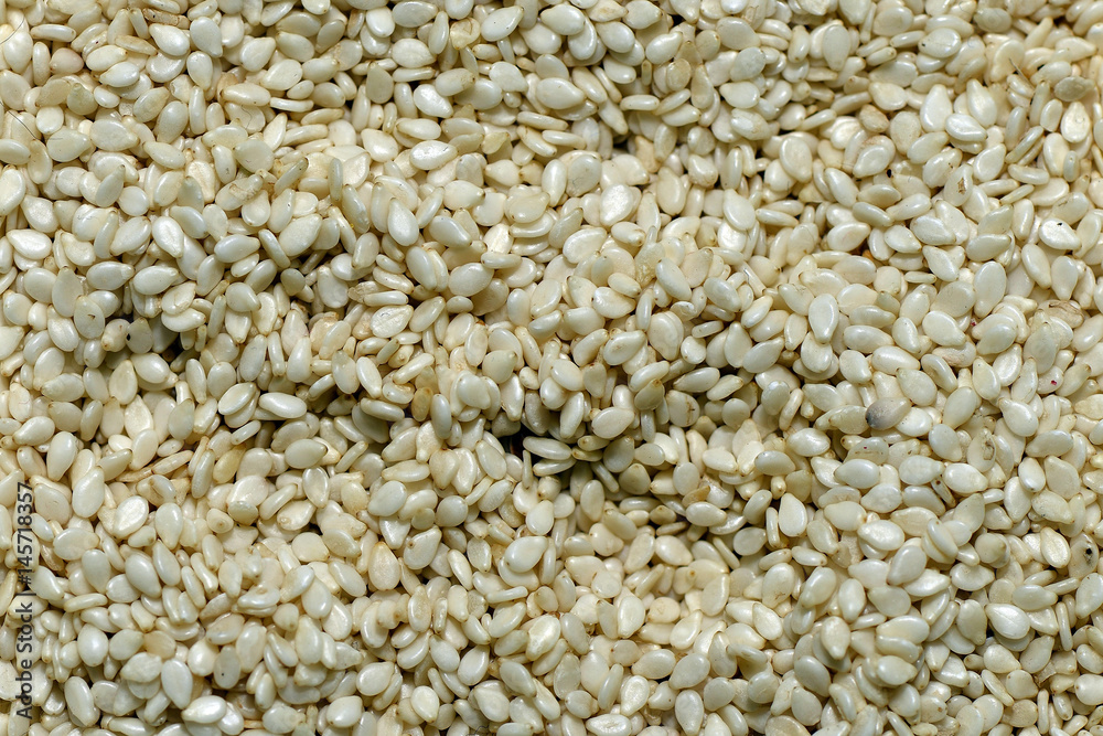 Food ingredients close up photography - sesame seeds. Food ingredients close up photography - sesame seeds.