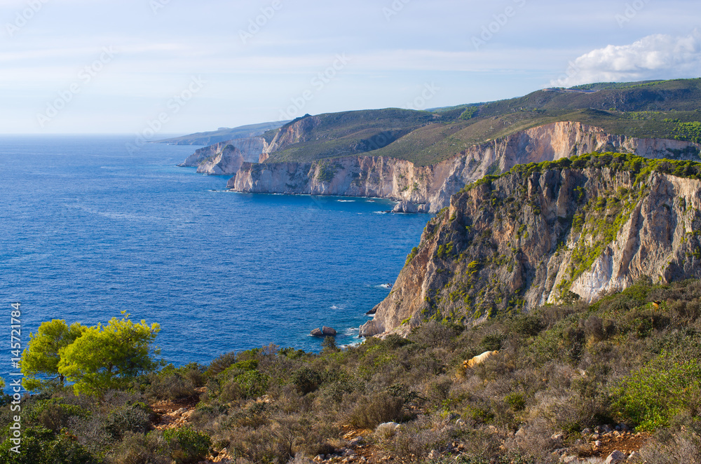 Cliffs of Keri, Zakynthos, Greece