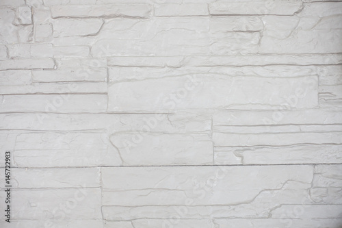 White stone wall texture background