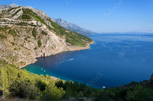Adriatic sea - Makarska Riviera (nearby Makarska), Dalmatia, Croatia © Irina Sen