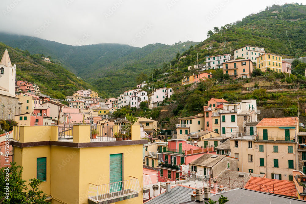 Italienisches Dorf Cinque Terre