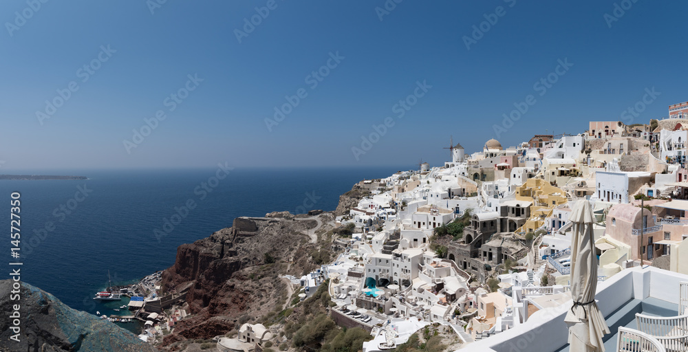 Panorama sur Oia Cyclades