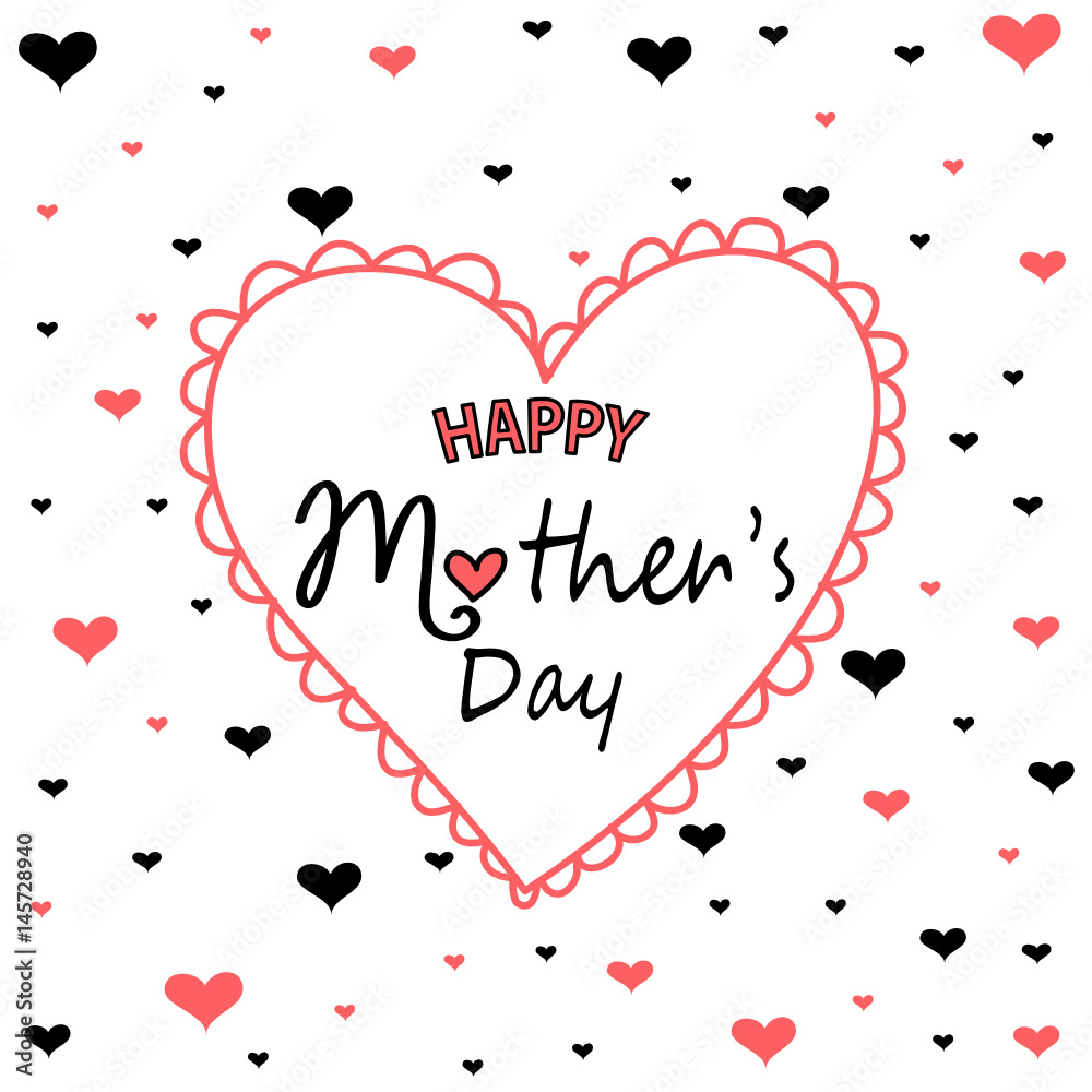 Mother's day greeting card