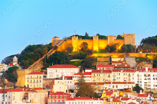 Lisbon Castle view, Portugal