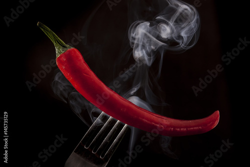 Chili in the smoke