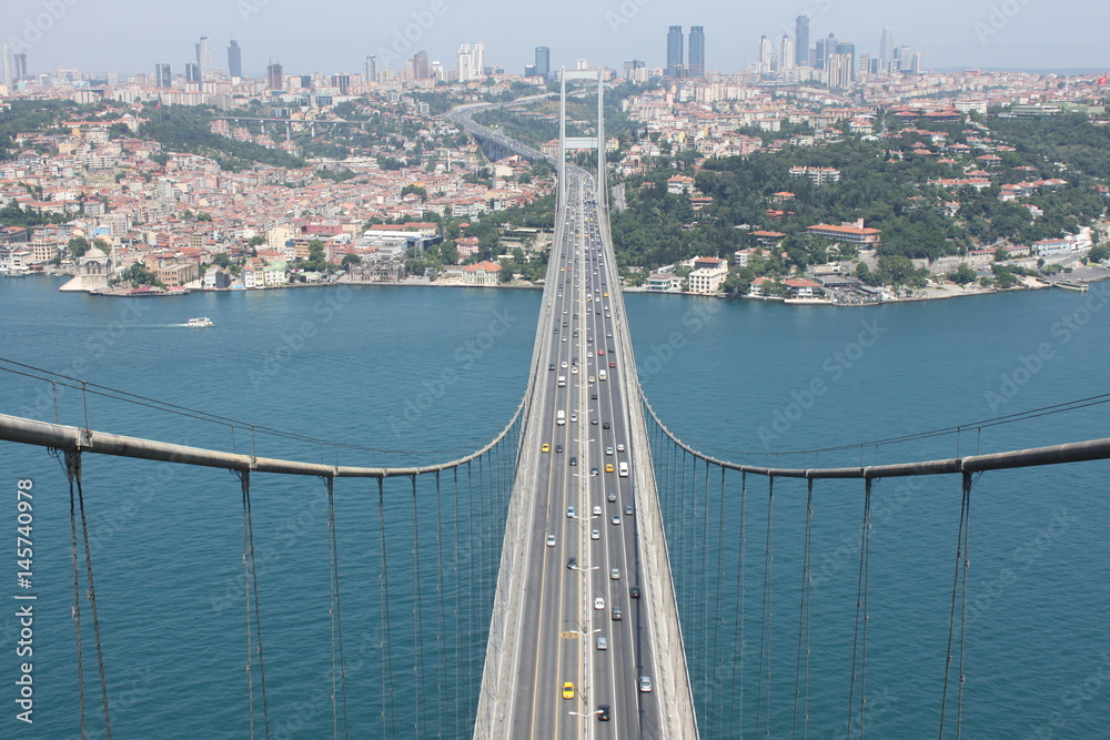 Turkey İstanbul Bosphorus Bridge