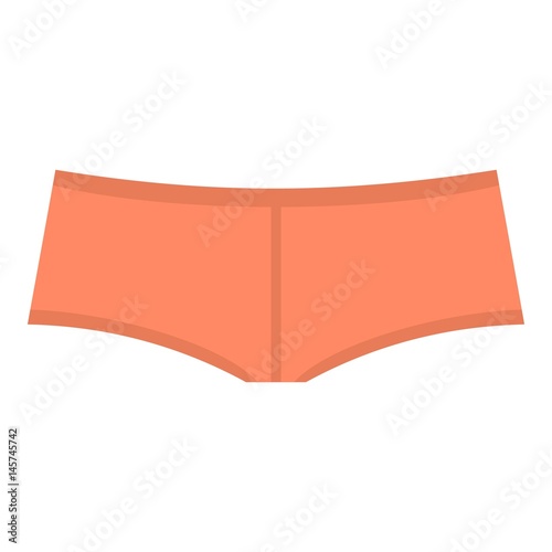 Coral boyshorts icon isolated
