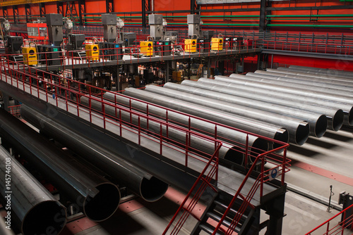 Manufacture of large diameter pipes