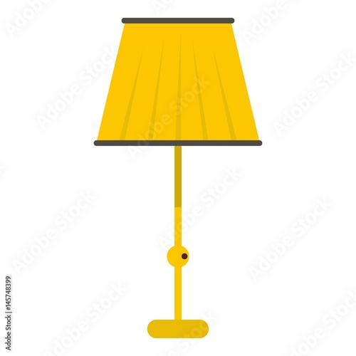 Floor lamp icon isolated