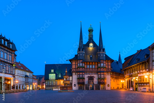 The city hall of Wernigerode © catuncia