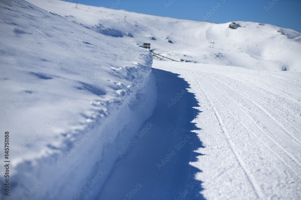 Obraz premium Mountain snow