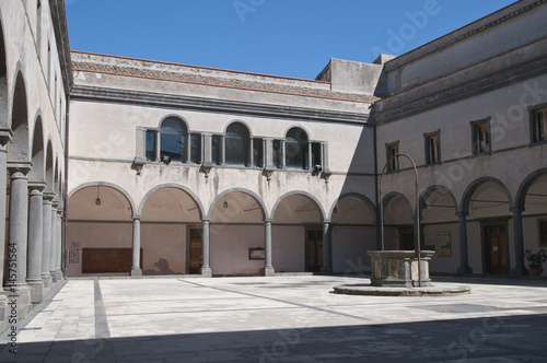 Il Chiostro  Palazzo Municipio  Randazzo  Sizilien  Italien