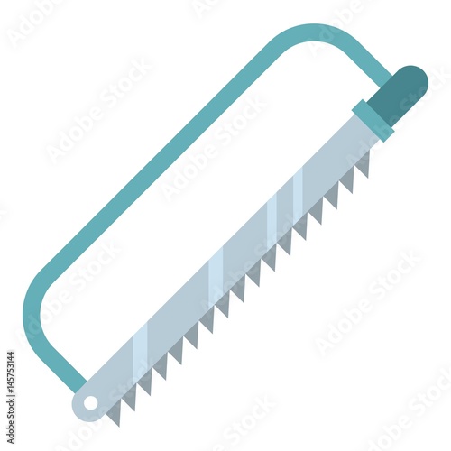 Surgical saw icon isolated
