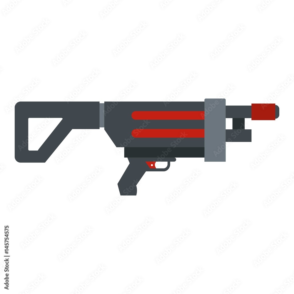 Game gun icon isolated