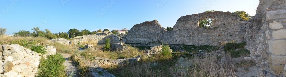 Chersonesus ruins, archaeological park, Sevastopol, Crimea